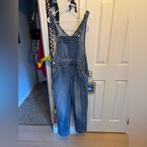 Blue Denim Overalls